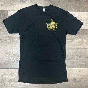 STAR BOY BLK/YLW TEE